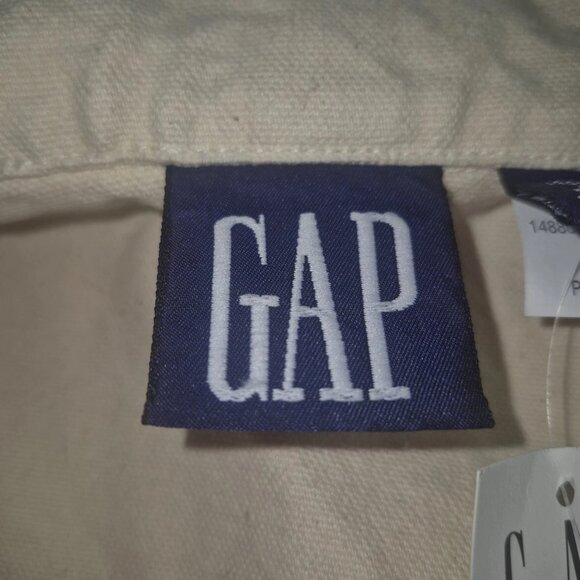 Womens Medium Jacket Ivory Double Breasted Coat by Gap NWT - Picture 3 of 6